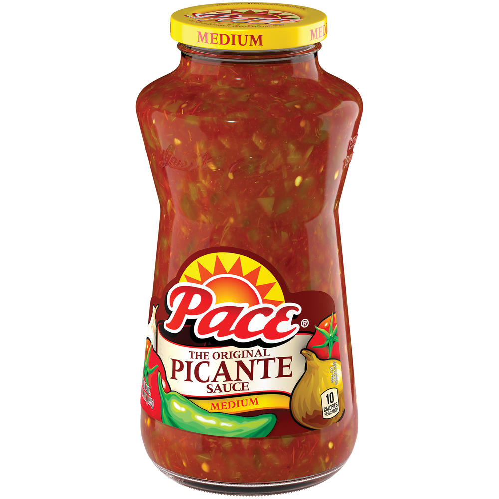 Pace Picante Sauce, Medium, 24 oz (1 lb 8 oz) 680 g