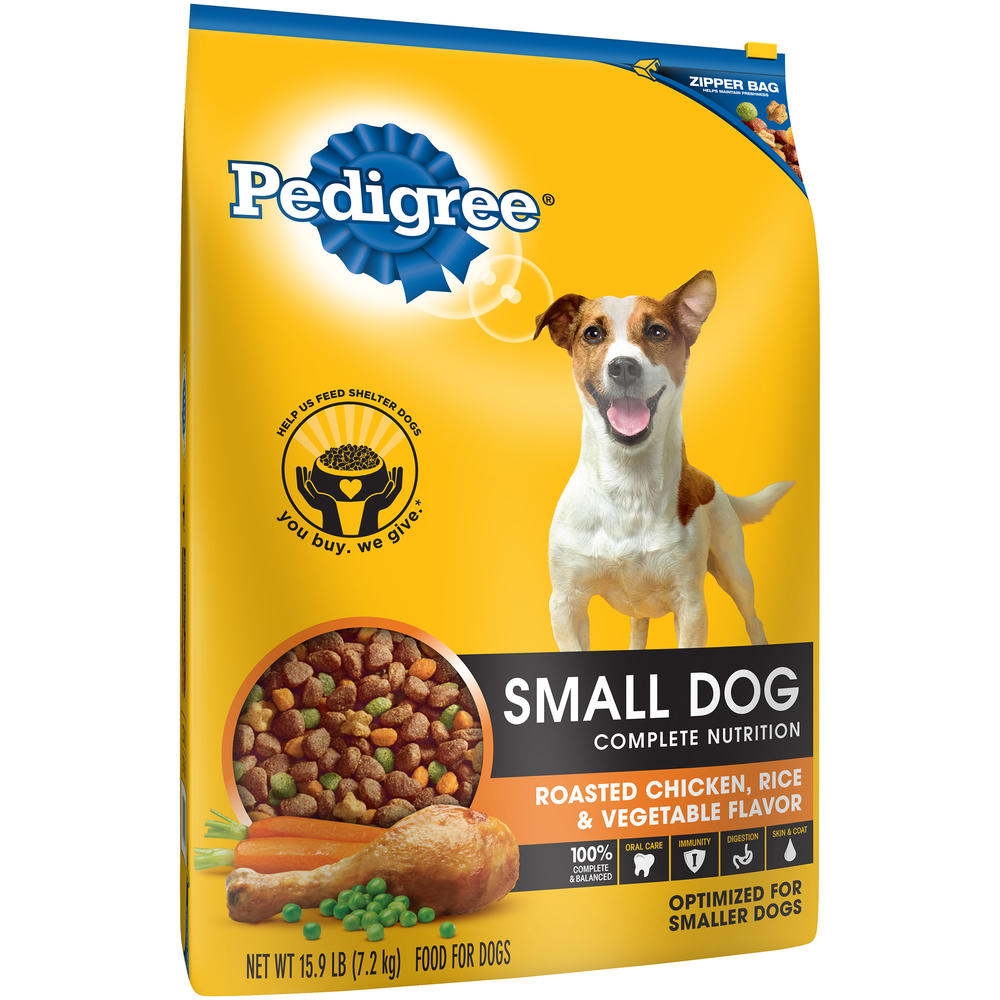 Pedigree Small Breed Kibbles Dry Dog Food - 15 Pound Bag