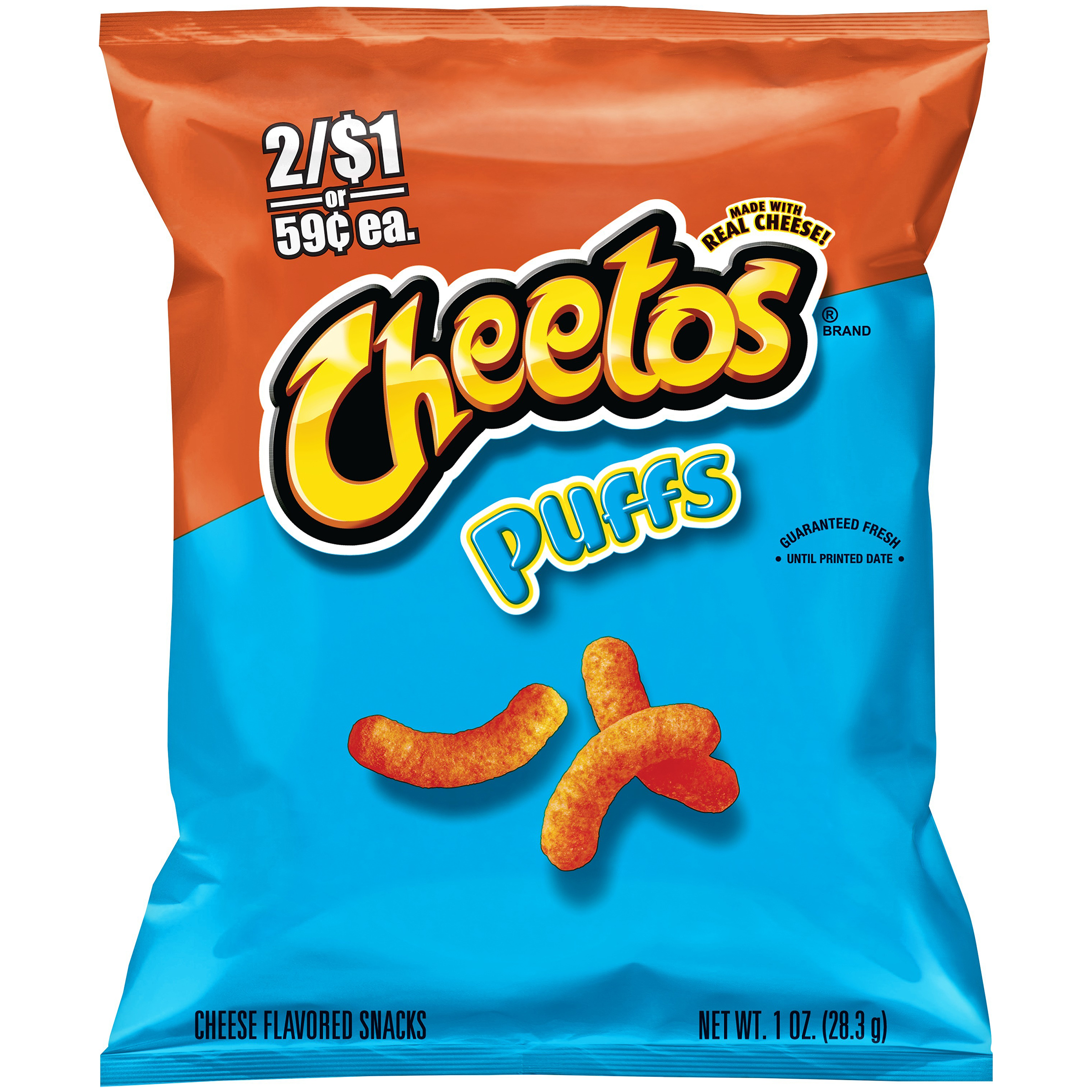 Frito Lay Puffs Flavored Snacks 1 oz. Bag