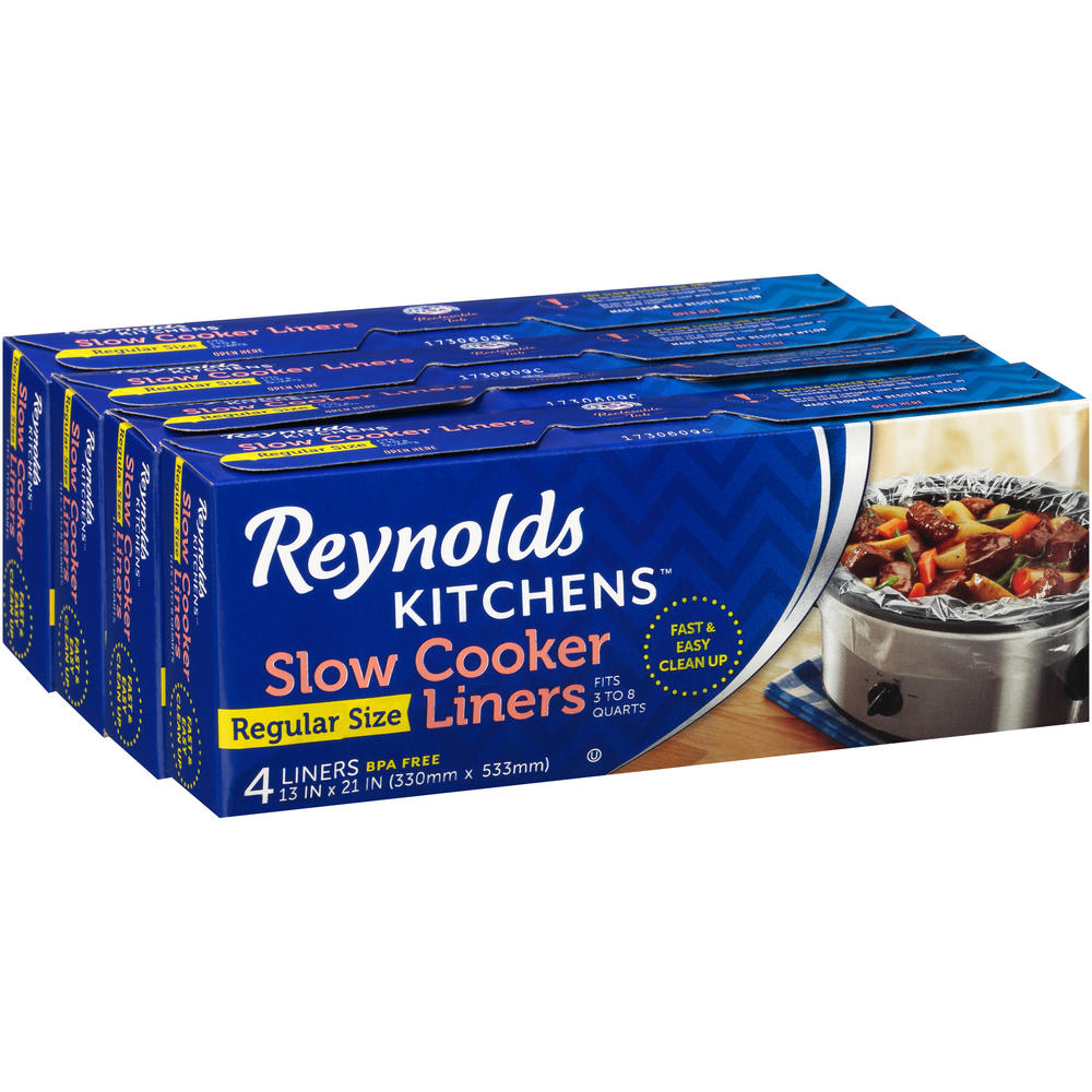 Reynolds Slow Cooker Liners, 4 liners