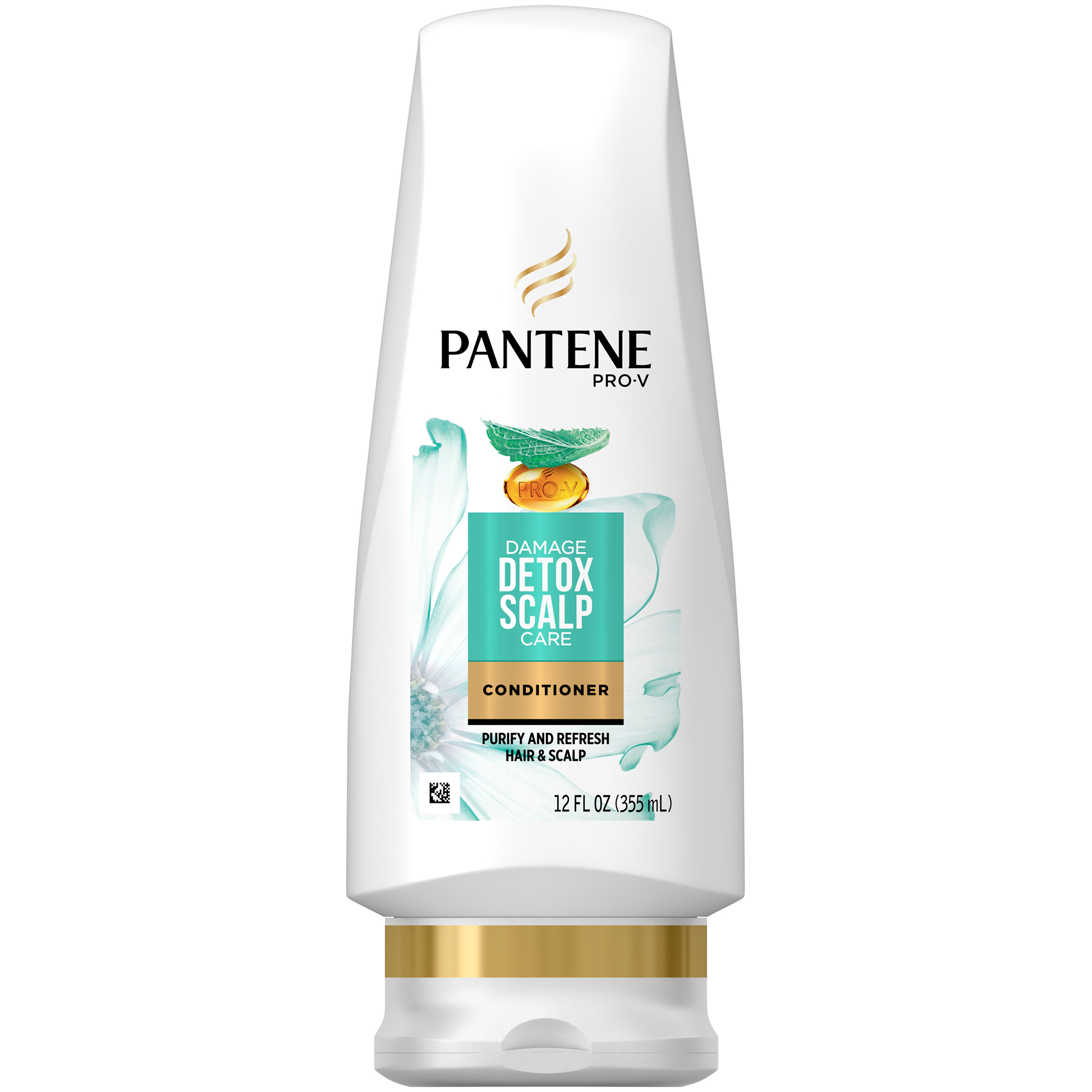 Pantene Conditioner, Daily Rebuilding, With Mosa Mint Oil, 12.6 fl oz (375 ml)