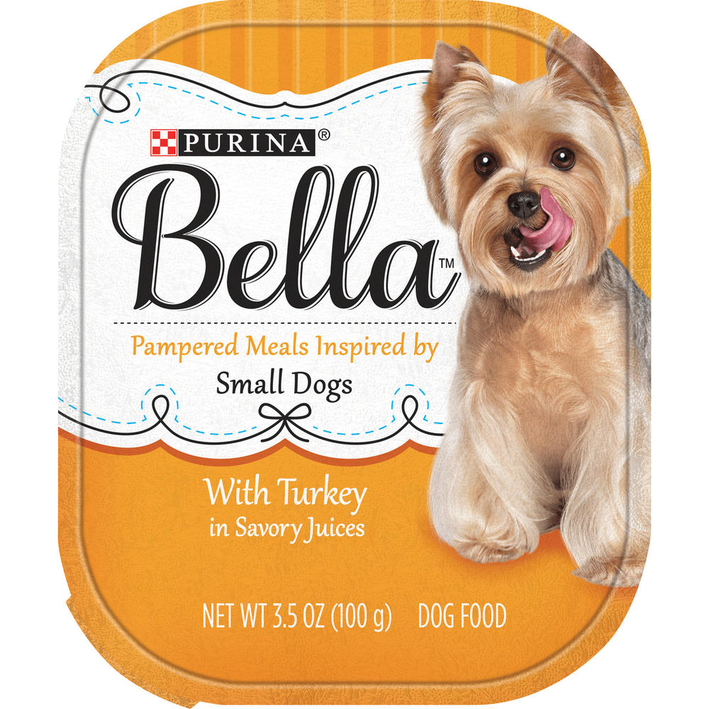 Nestle Purina Petcare Co. Purina Bella With Turkey in Savory Juices Adult Wet Dog Food - 3.5 Oz. Tray