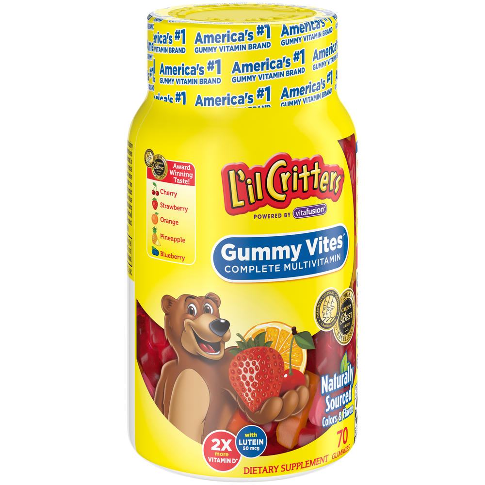 L'il Critters &#8482; Gummy Vites&#8482; Complete Multivitamin Dietary Supplement Gummies 70 ct Bottle