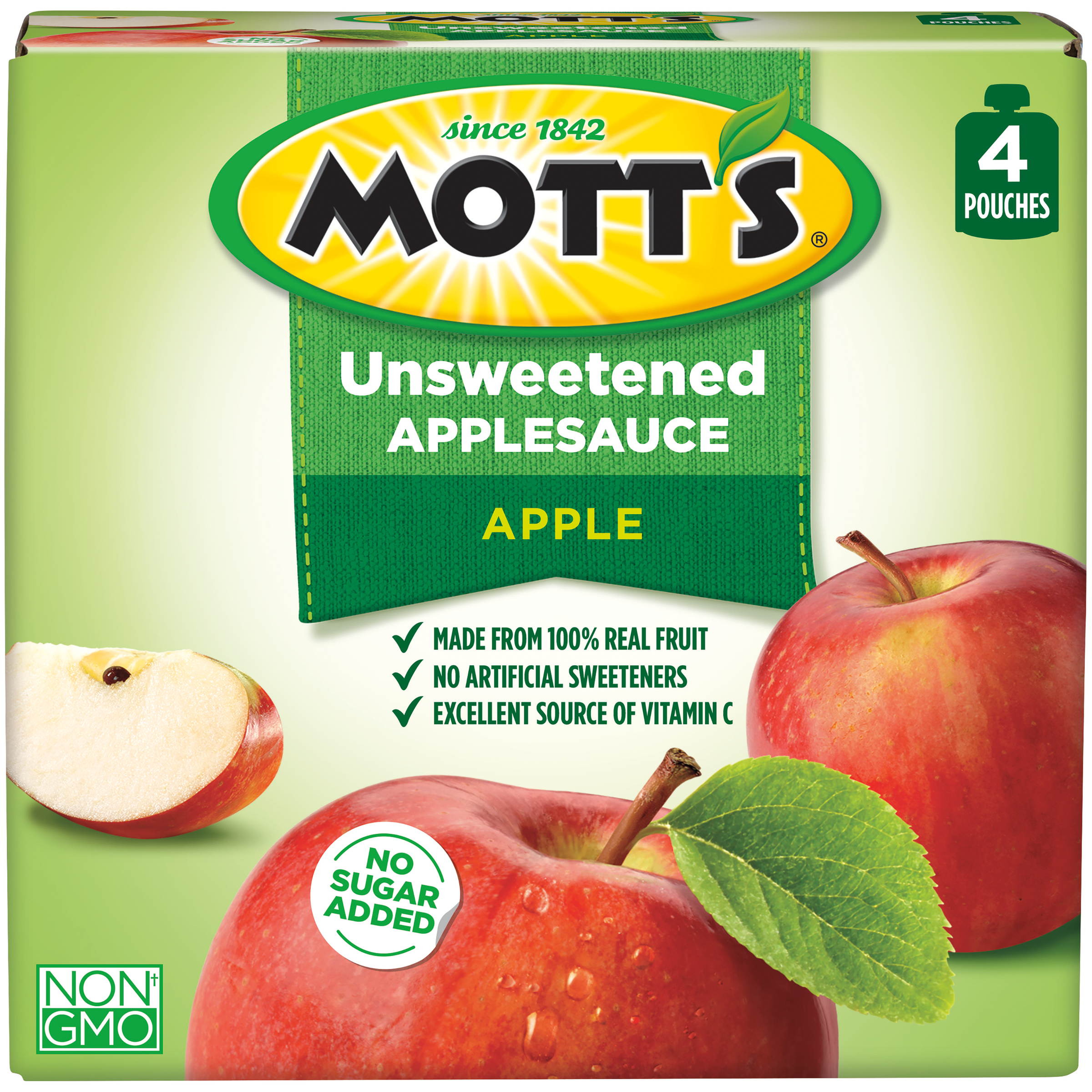Mott's Snack & Go Apple Sauce Natural 12.8 oz Mott's Snack & Go Apple Sauce Natural 12.8 oz