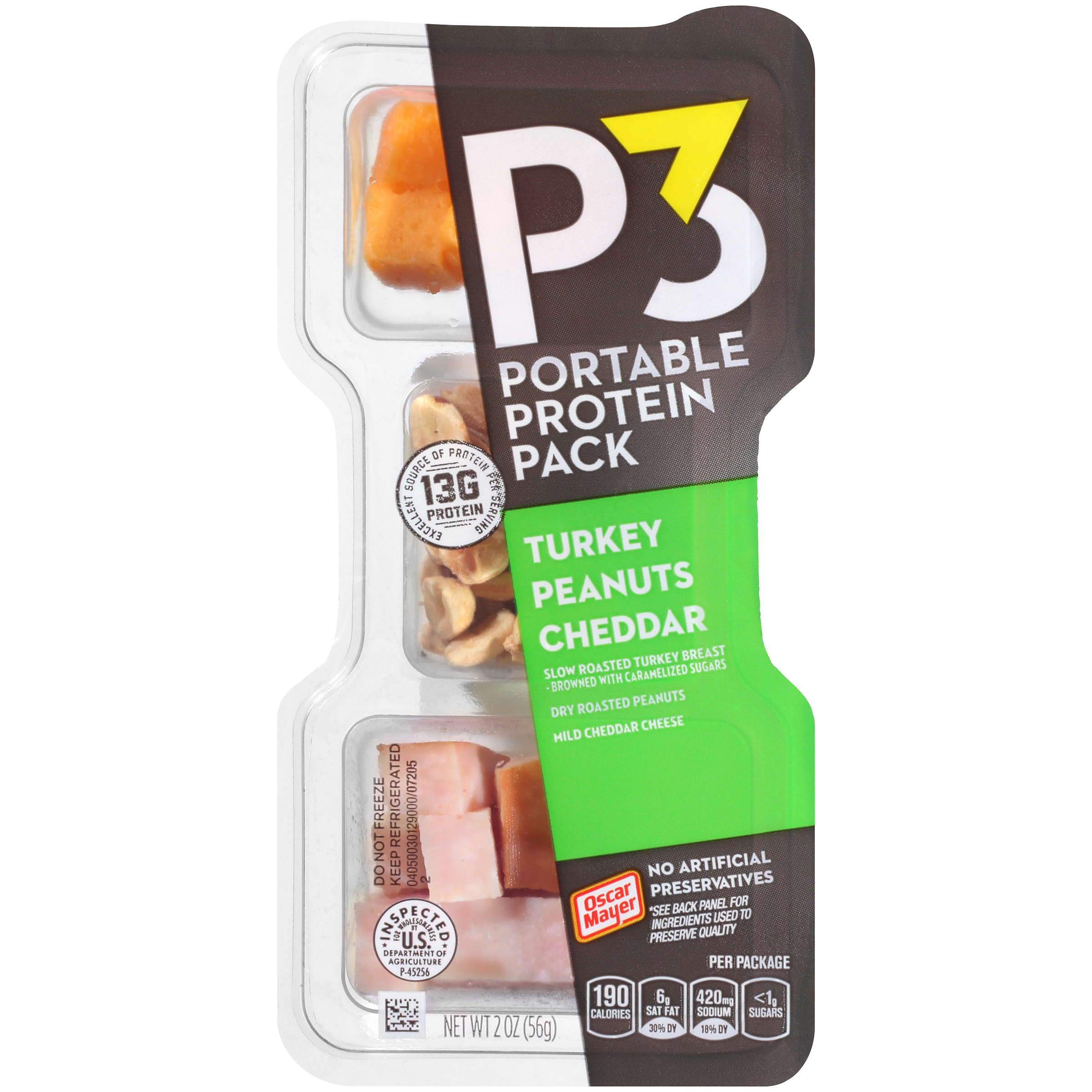 Oscar Mayer Portable Protein Pack, 2 oz