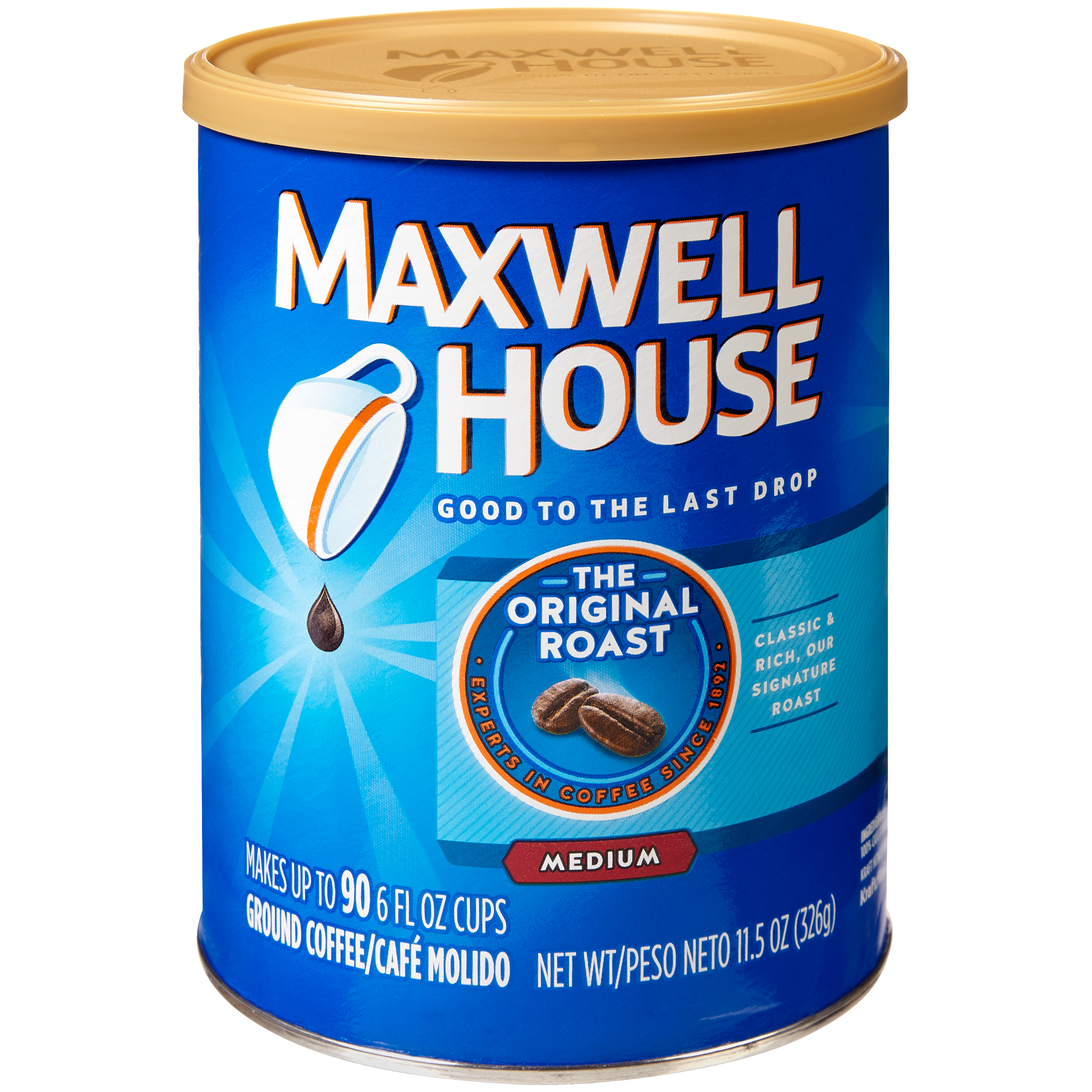 Maxwell House Coffee, Ground, Medium, Original Roast, 11.5 ...