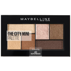 Maybelline New York Makeup The City Mini Eyeshadow Palette, Rooftop Bronzes Neutral Eyeshadow, 0.14 oz