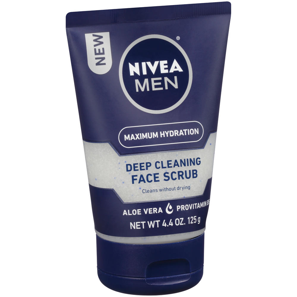 Nivea For Men Face Scrub, Energizing, 4.4 oz (125 g)