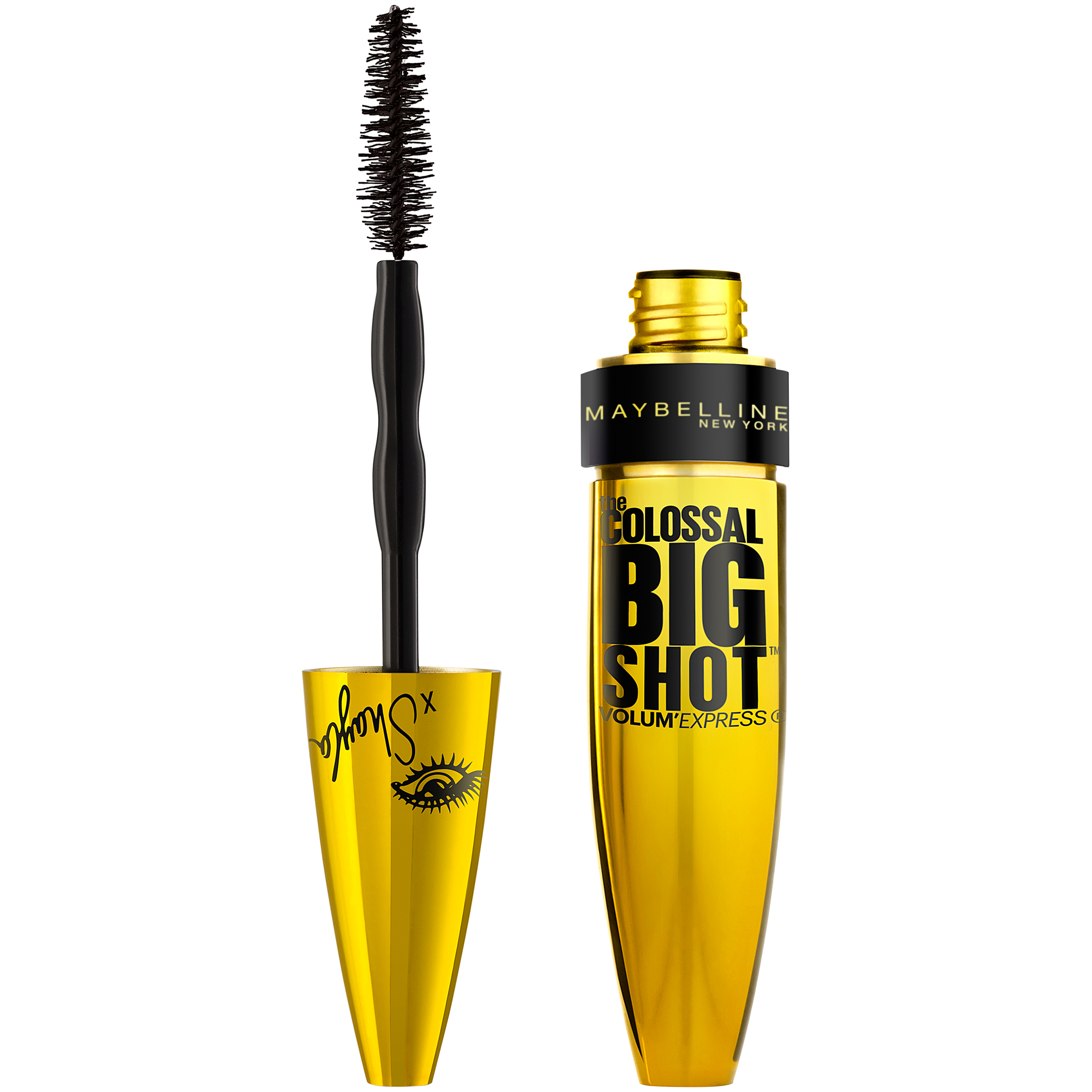Maybelline New York Volum’ Express® The Colossal Big Shotâ„¢ x Shayla Mascara 228 Baddest Black, 0.33 fl. oz. Carded Pack Maybelline New York Volum’ Express® The Colossal Big Shotâ„¢ x Shayla Mascara 228 Baddest Black, 0.33 fl. oz. Carded Pack