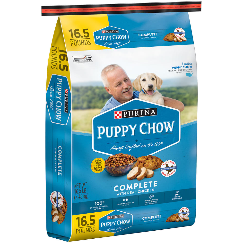 Purina Puppy Chow Complete & Balanced Puppy Food 16.5 lb. Bag