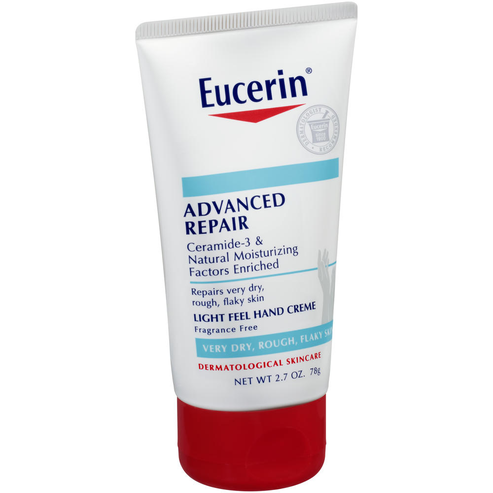 Eucerin Hand Creme, Plus Intensive Repair, 2.7 oz (78 g)
