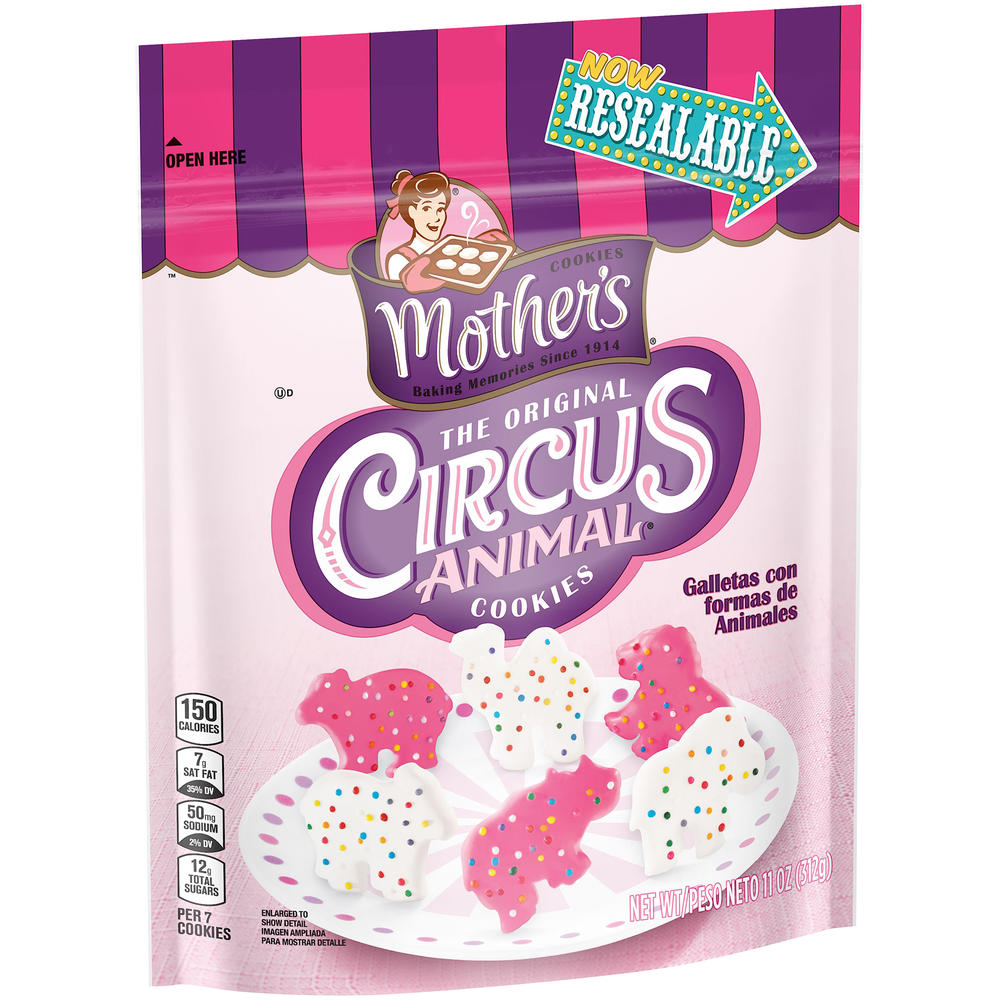 Mother's  Cookies Circus Animals 11oz