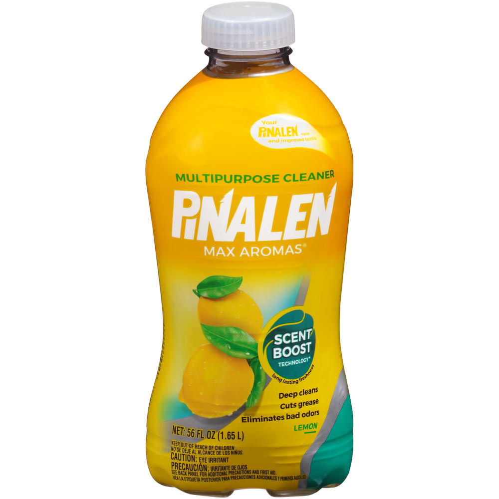 Pinalen  Max Aromas® Lemon Multipurpose Cleaner, 56 fl. Oz. Bottle