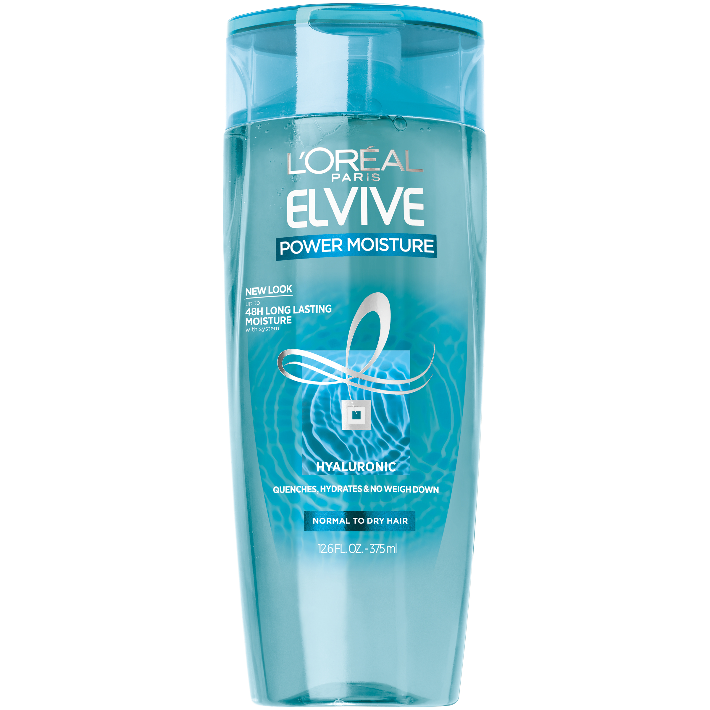 L'Oreal Advanced Haircare Power Moisture Hydrating Shampoo, 12.6 fl oz