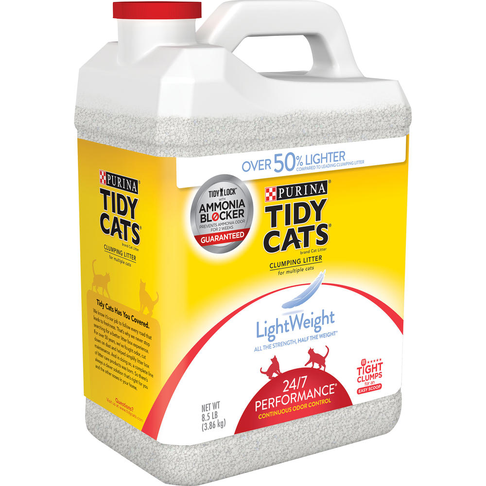 Tidy Cats LightWeight Clumping Litter 24/7 Performance for Multiple