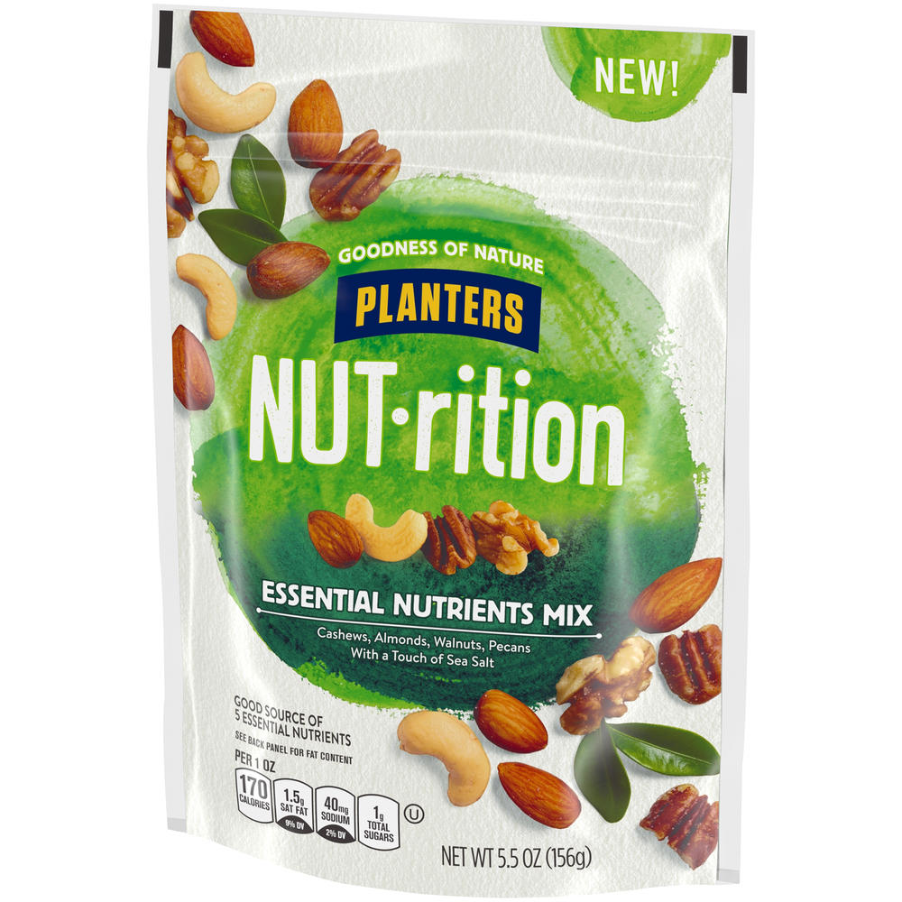 Planters  Nutrients Essential Nutrients Nut Mix 5.5 oz. Bag