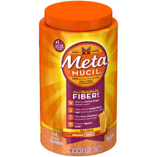 Metamucil Original Texture Powder Orange 44.2 Ounce
