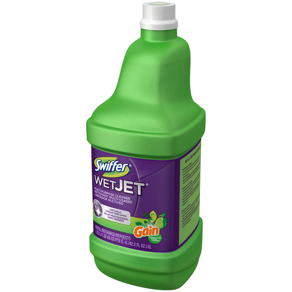 Swiffer Wet Jet Solution with Gain Scent Refill 1.25L