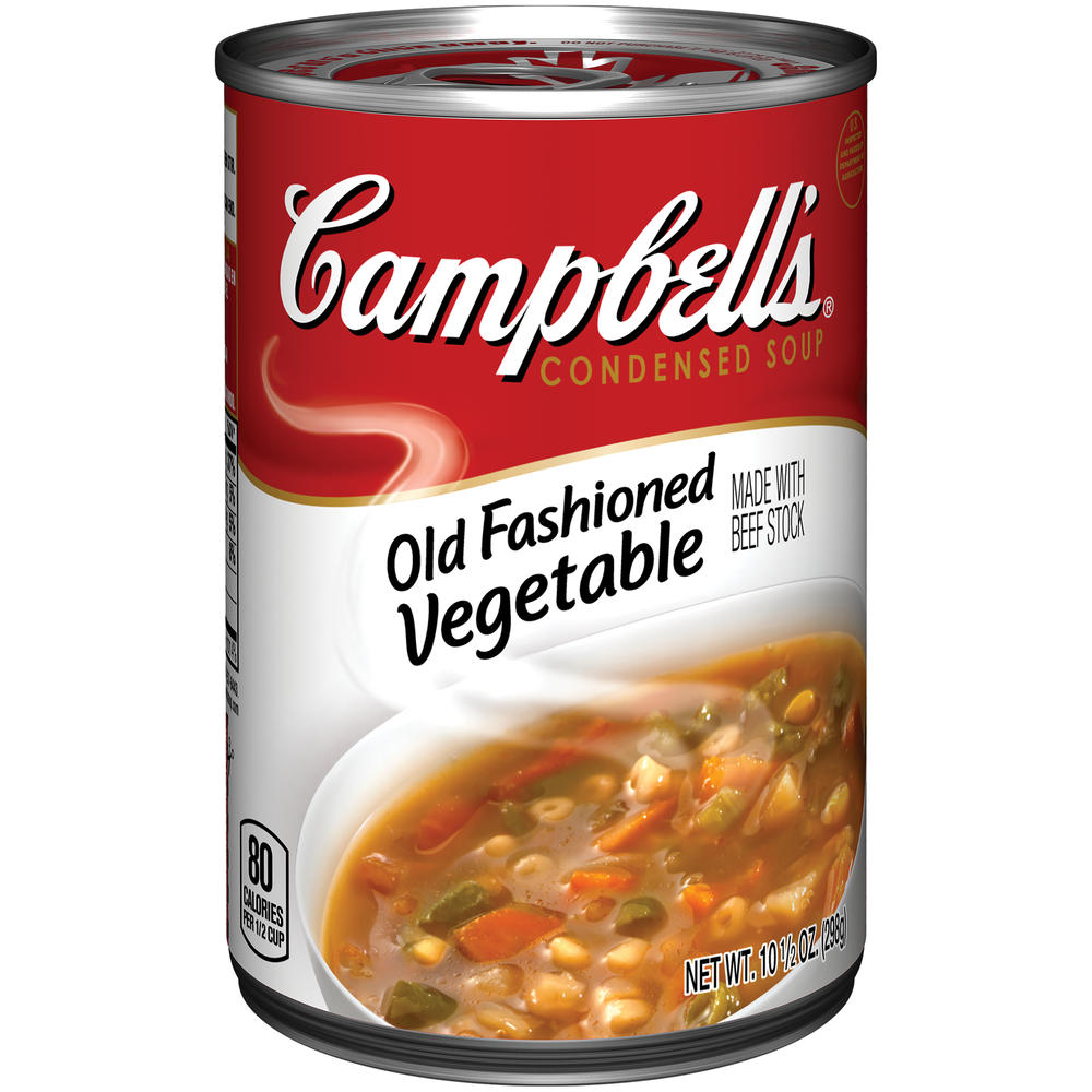 Campbell's Soup, Condensed, Old Fashioned Vegetable, 10.5 oz (298 g)
