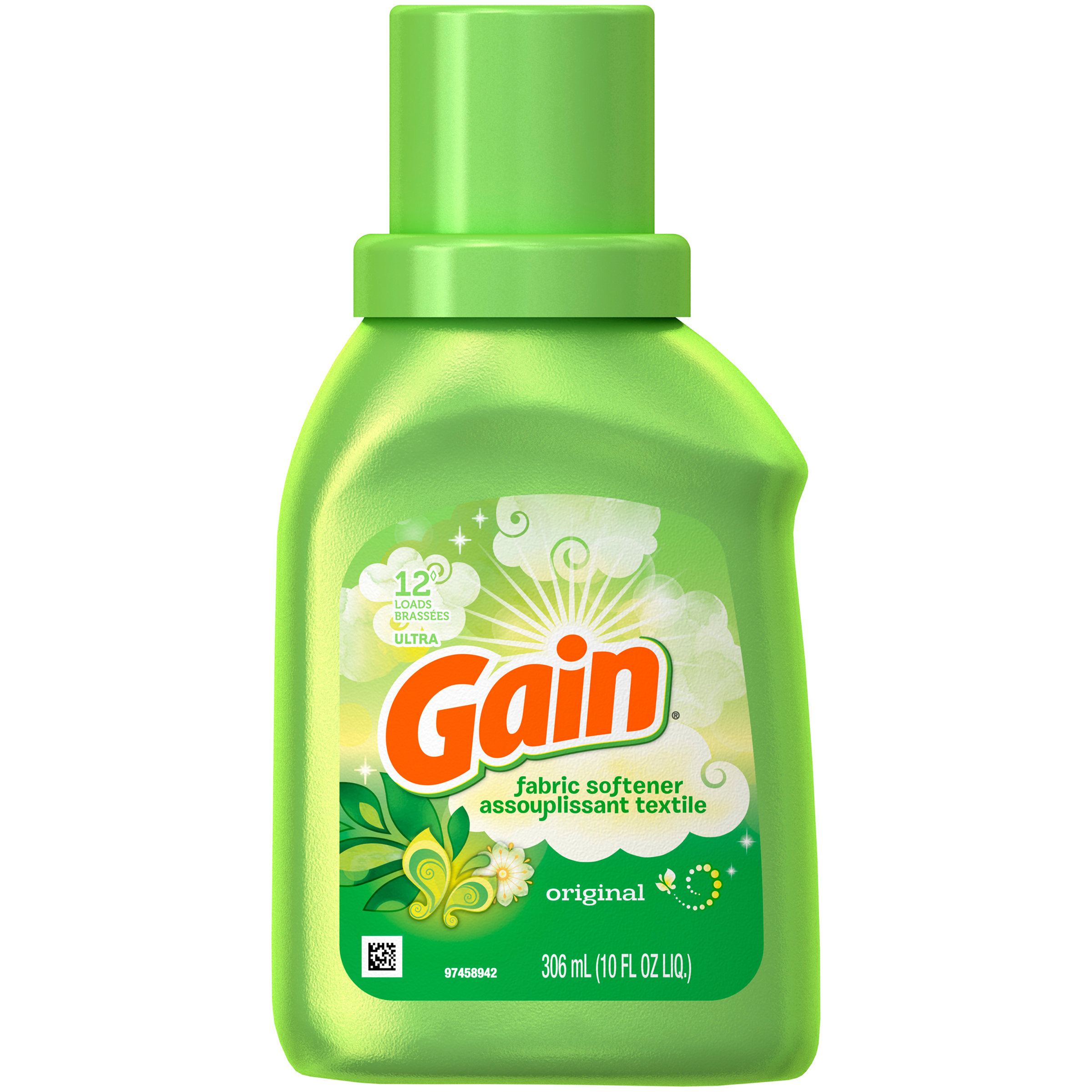 Gain ® Original Liquid Fabric Softener,10 fl. oz. Bottle Shop Your