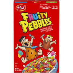 Fruity Pebbles Post Fruity Pebbles Cereal, 15 Ounce -- 12 per case.
