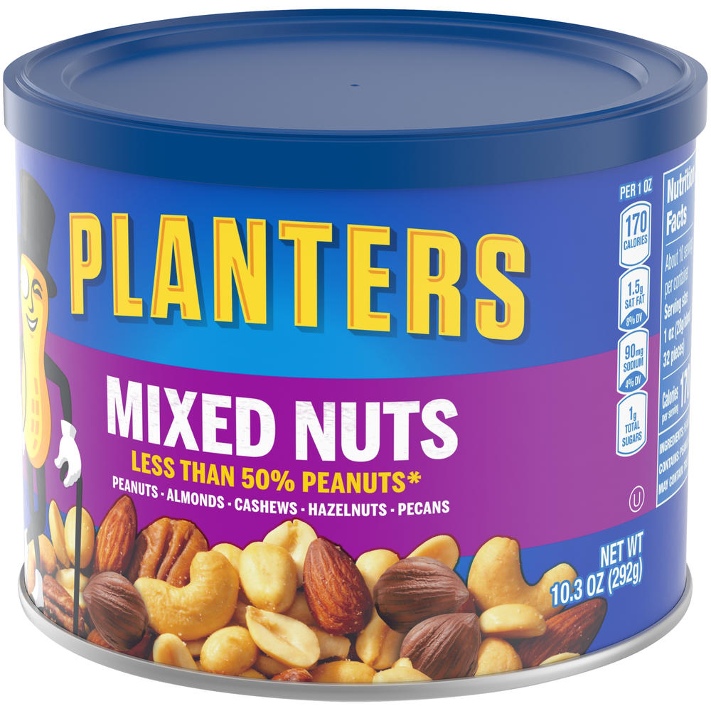 Planters  Mixed Nuts 10.3 oz. Canister