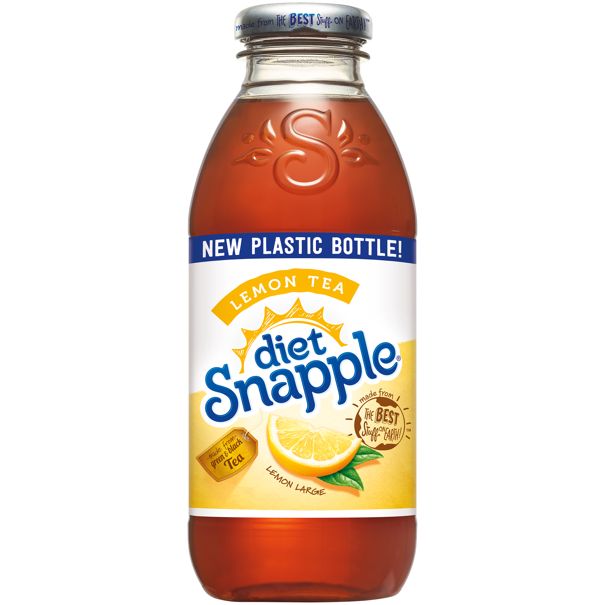 Snapple Diet  Lemon Tea, 16 Fl Oz Plastic Bottle