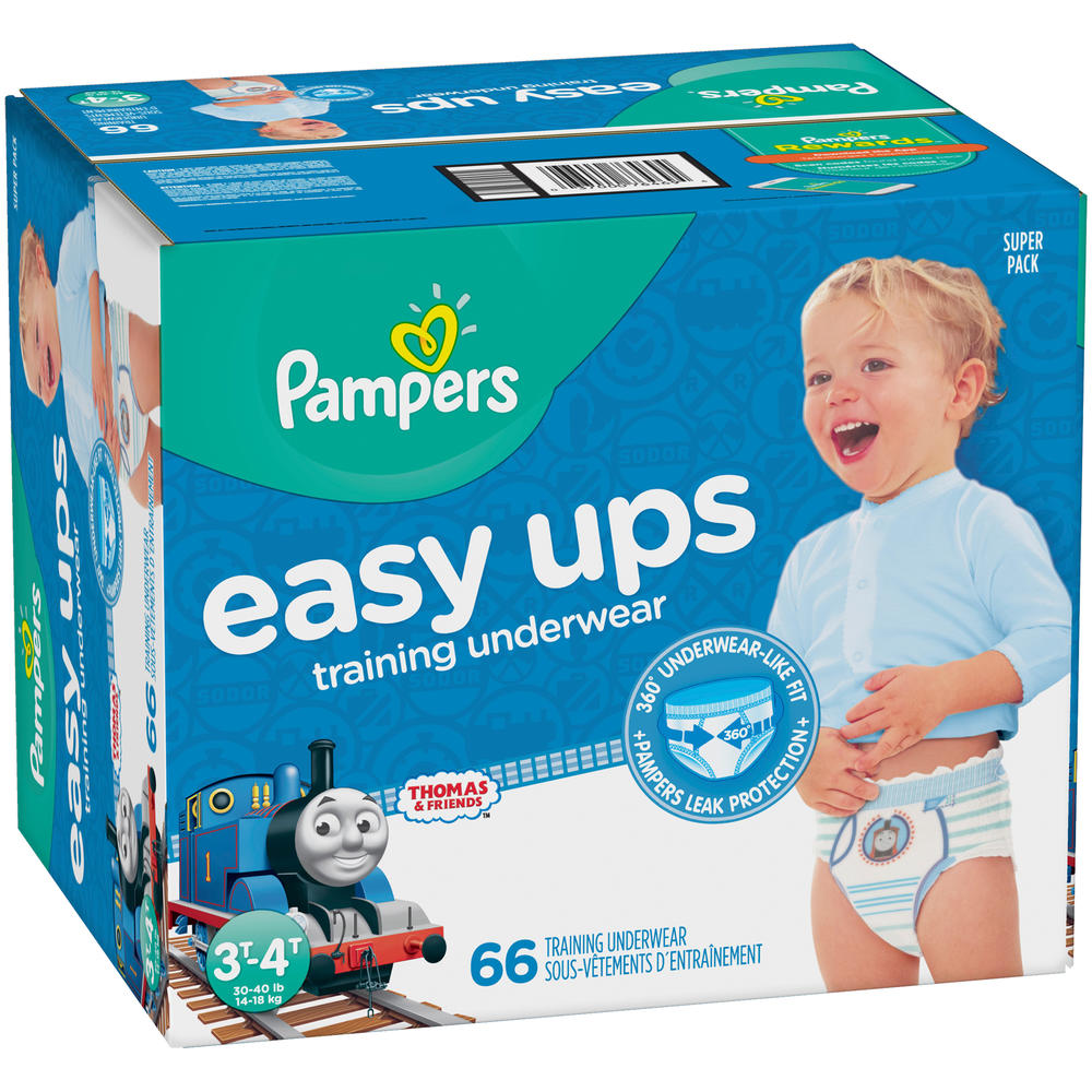 Pampers Easy Ups Thomas & Friends™ Training Underwear Size 3T–4T 66 ct Pack
