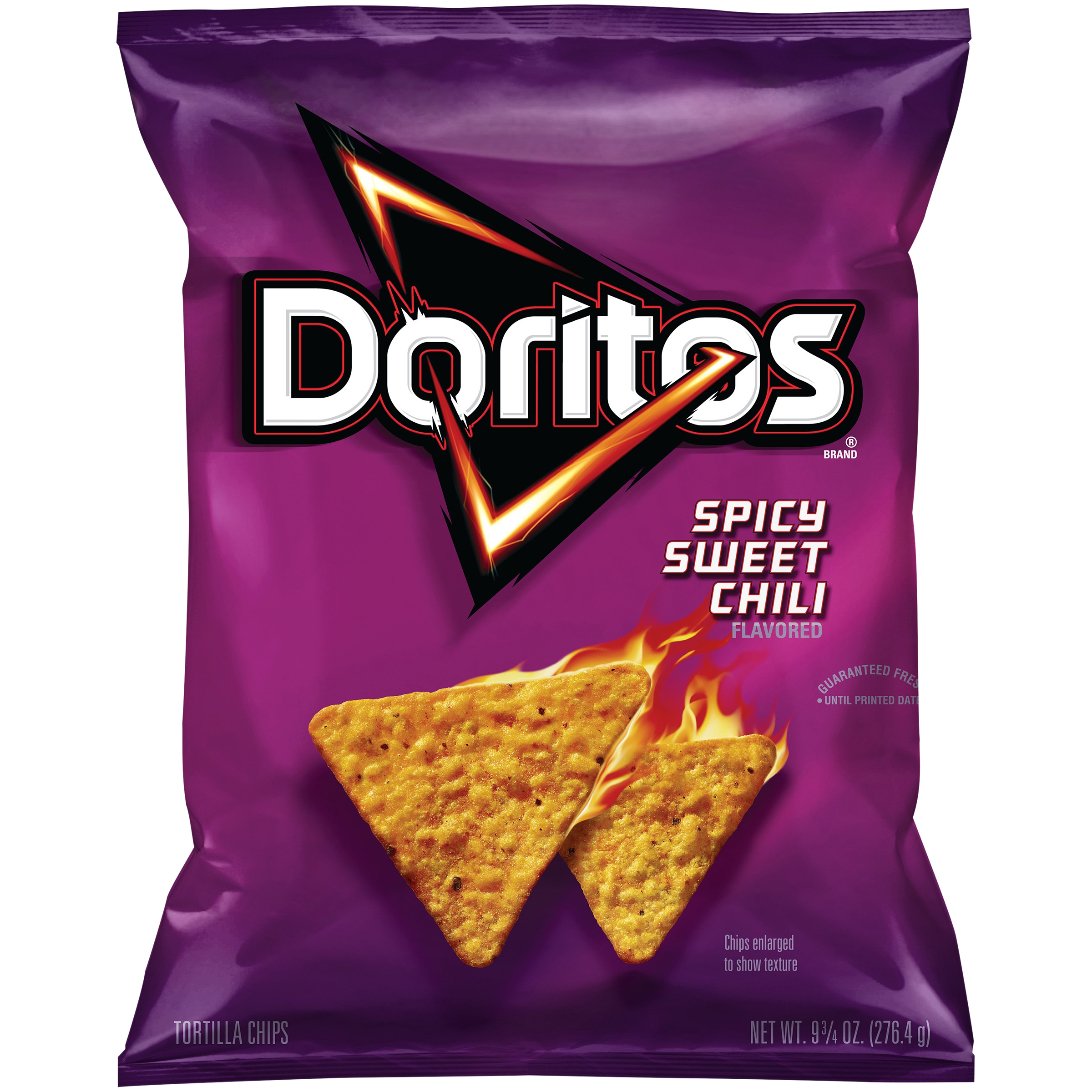 Doritos  Spicy Sweet Chili Tortilla Chips 9.75 Ounce Plastic Bag