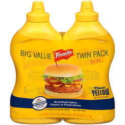 French's Classic Yellow Mustard - 2/30 Ounce