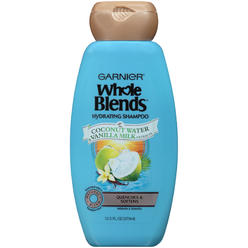 Garnier Whole Blends Shampoo with Coconut Water & Vanilla Milk Extracts, 12.5 fl. oz.