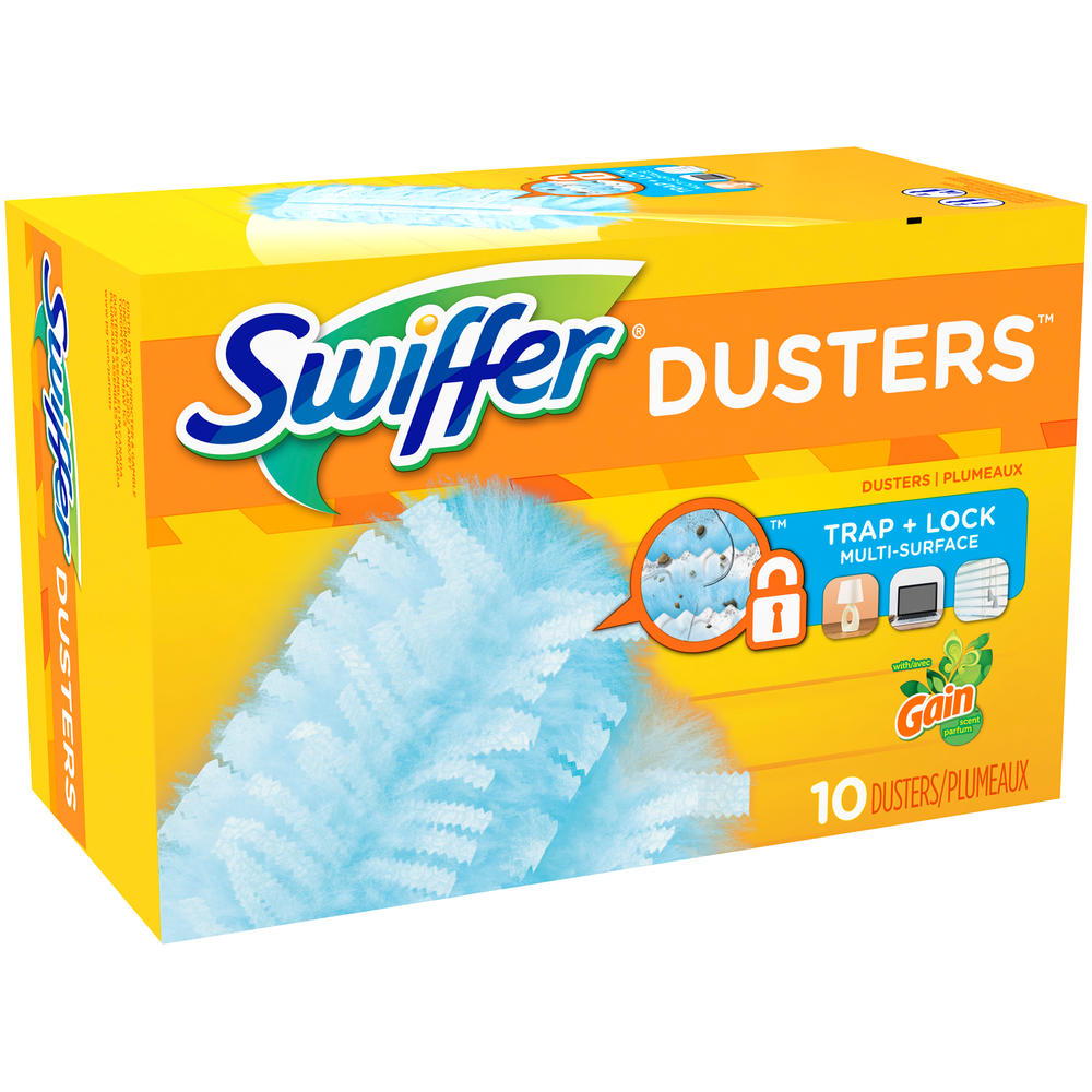 Swiffer Dusters Cleaner Refills, Gain Original Scent, 10 ct