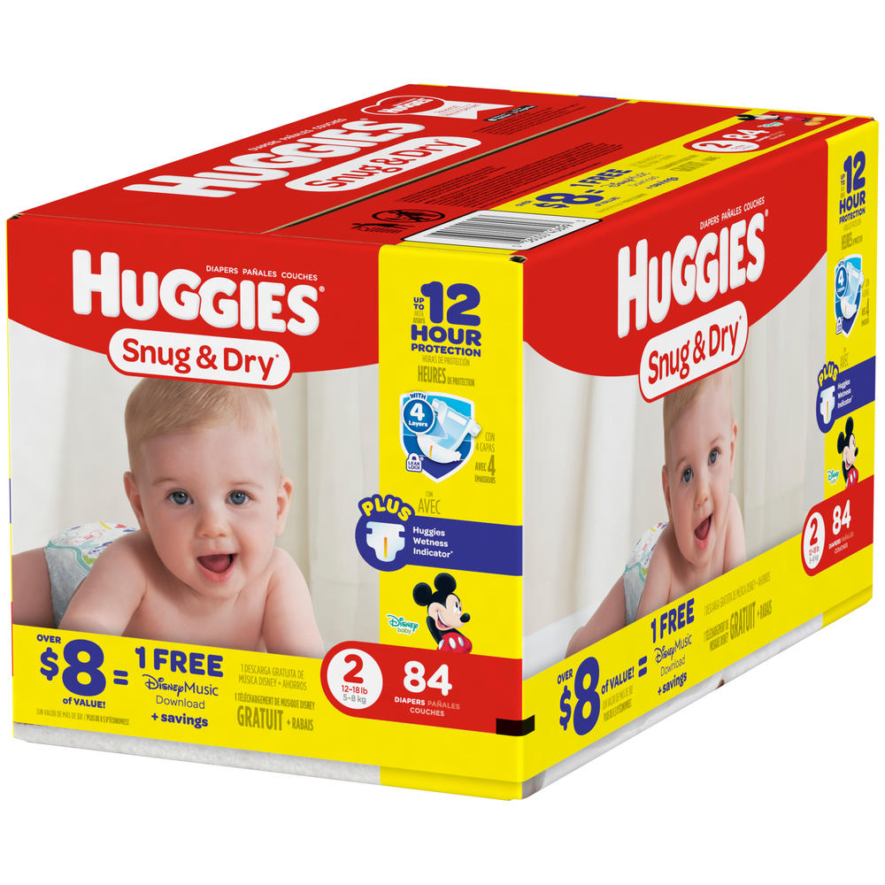 Huggies Snug & Dry Diapers  Disney Baby