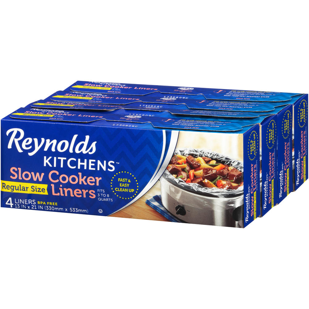 Reynolds Slow Cooker Liners, 4 liners