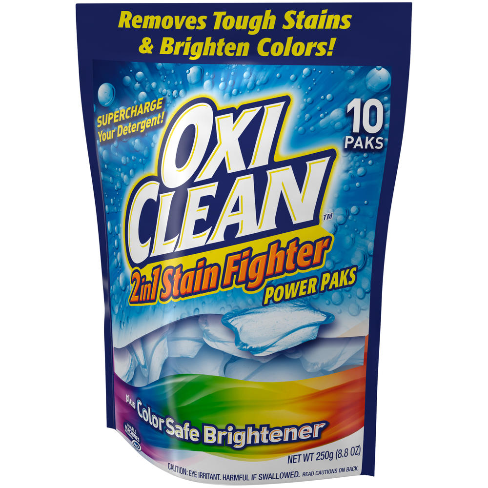 Oxi Clean Max Force Laundry Stain Fighter & Booster, Power Paks 10 paks [10.9 oz (310 g)]