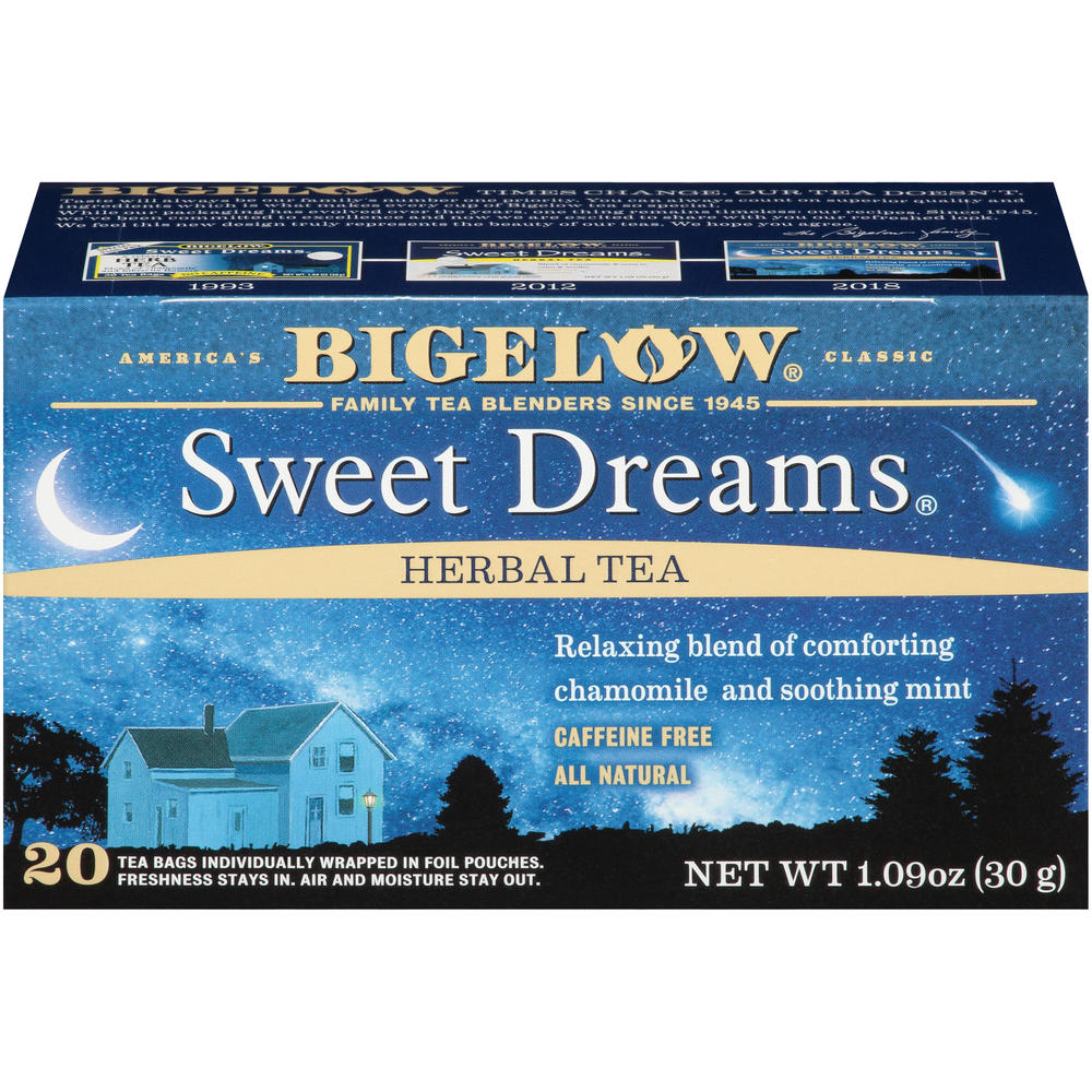 Bigelow Herb Tea, Sweet Dreams, 20 tea bags [1.09 oz (30 g)]