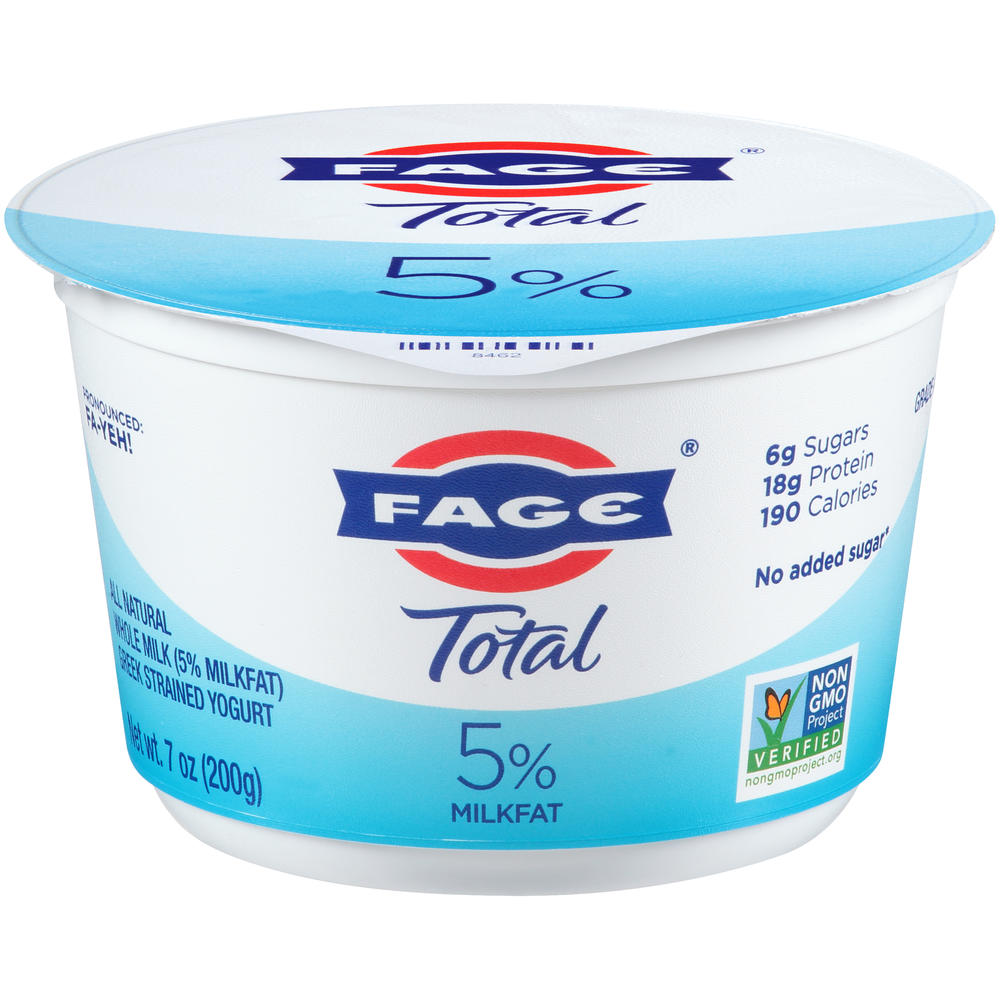 Fage Greek Strained Yogurt, Total 7 oz (200 g)