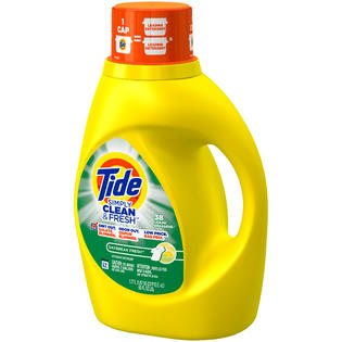 Tide Simply Clean & Fresh HE Liquid Laundry Detergent ...