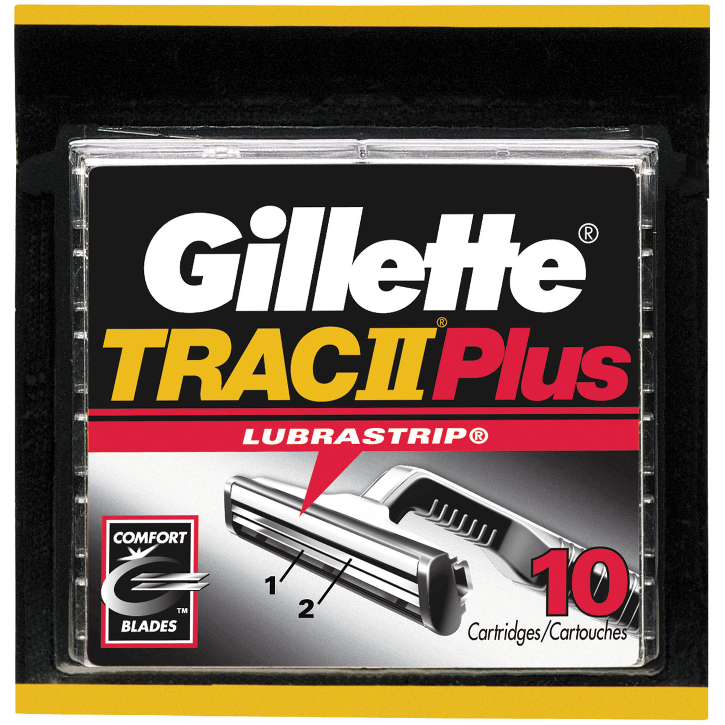 Gillette Trac II Plus Cartridges, 10 Ct