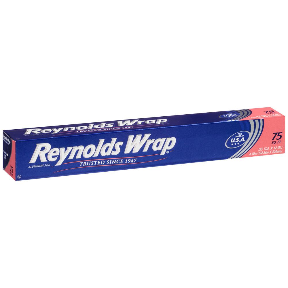 Reynolds Wrap Aluminum Foil, 75 Sq Ft, 1 roll