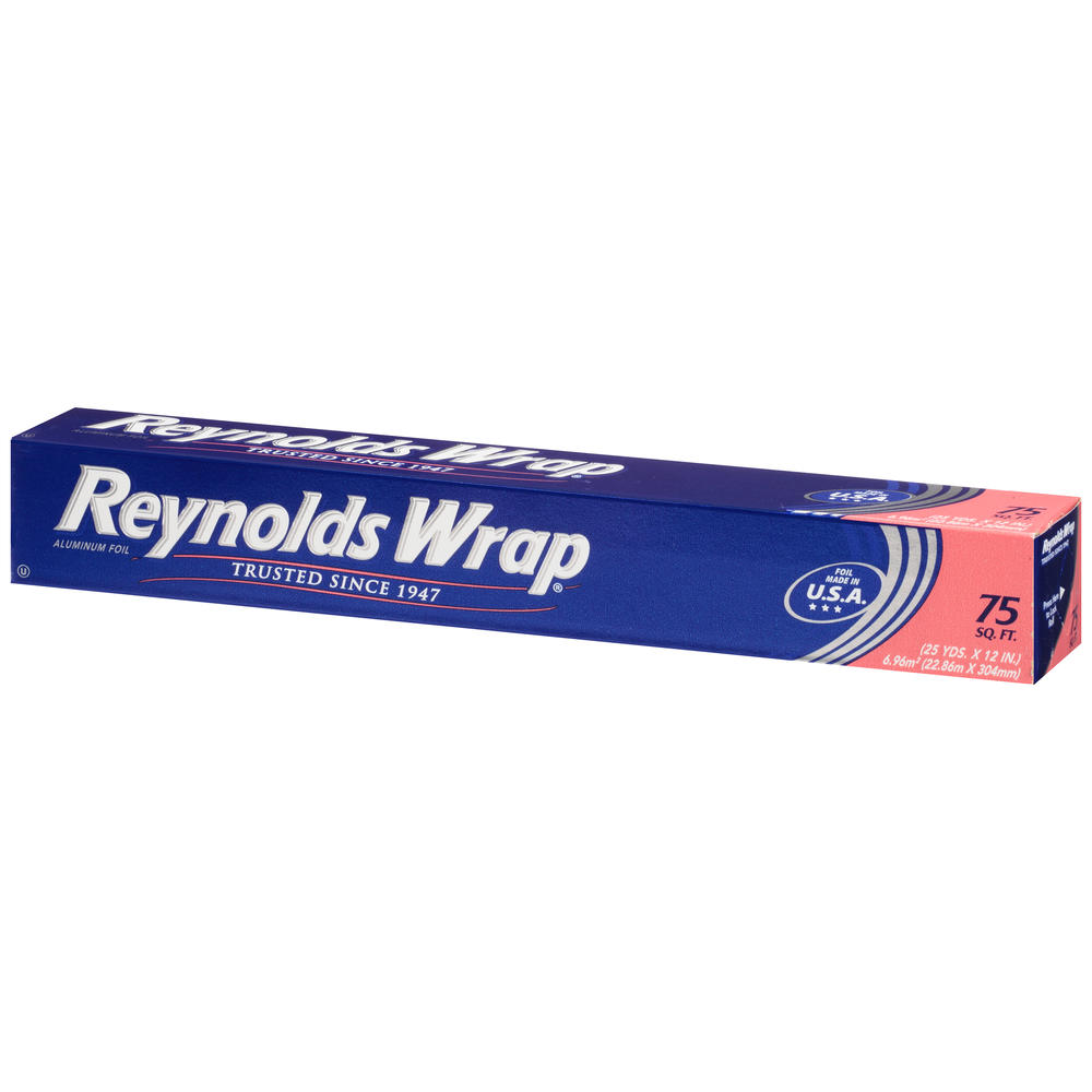 Reynolds Wrap Aluminum Foil, 75 Sq Ft, 1 roll