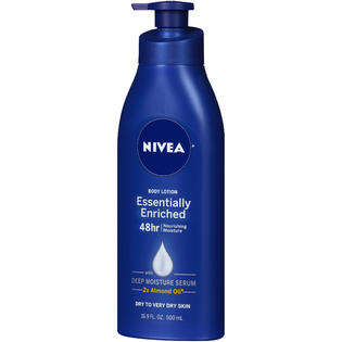 Nivea Essentially Enriched Daily Lotion, For Dry to Very Dry Skin, 16.9 ...
