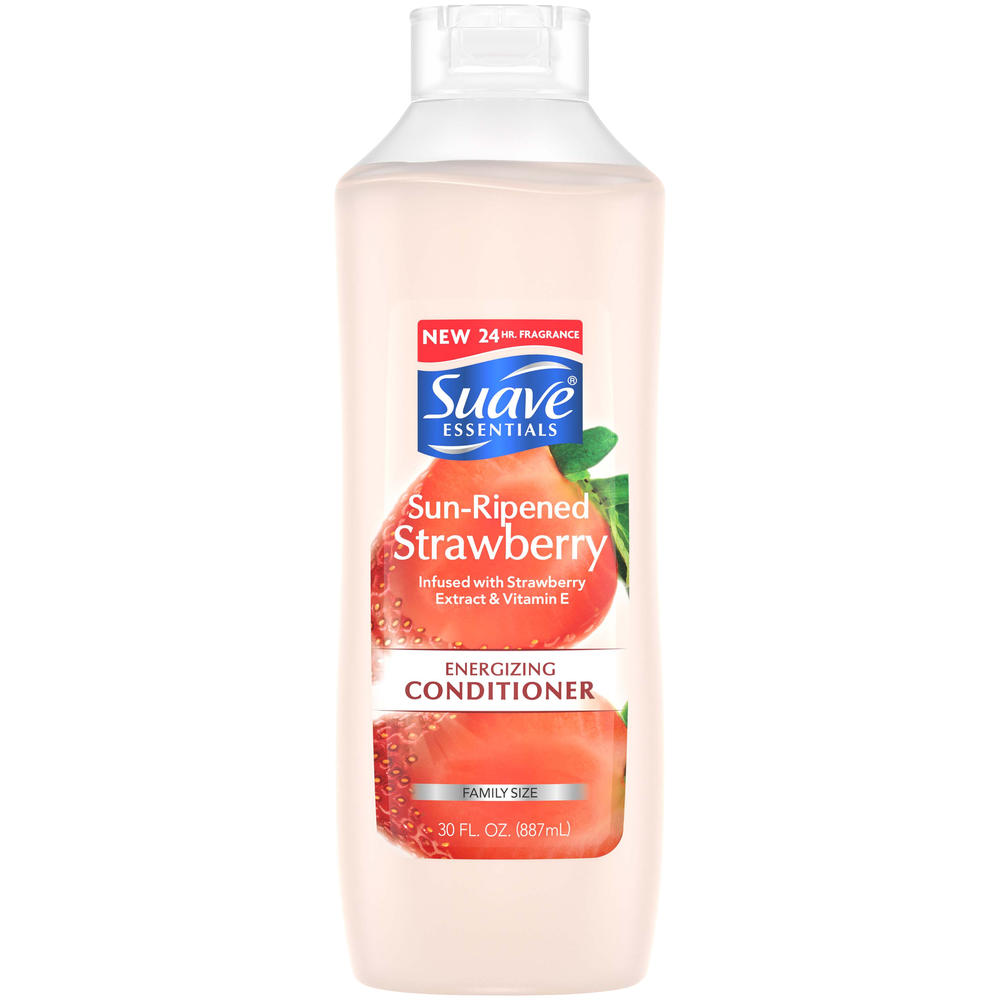 Suave Essentials Conditioner Sun Ripened Strawberry 30 oz