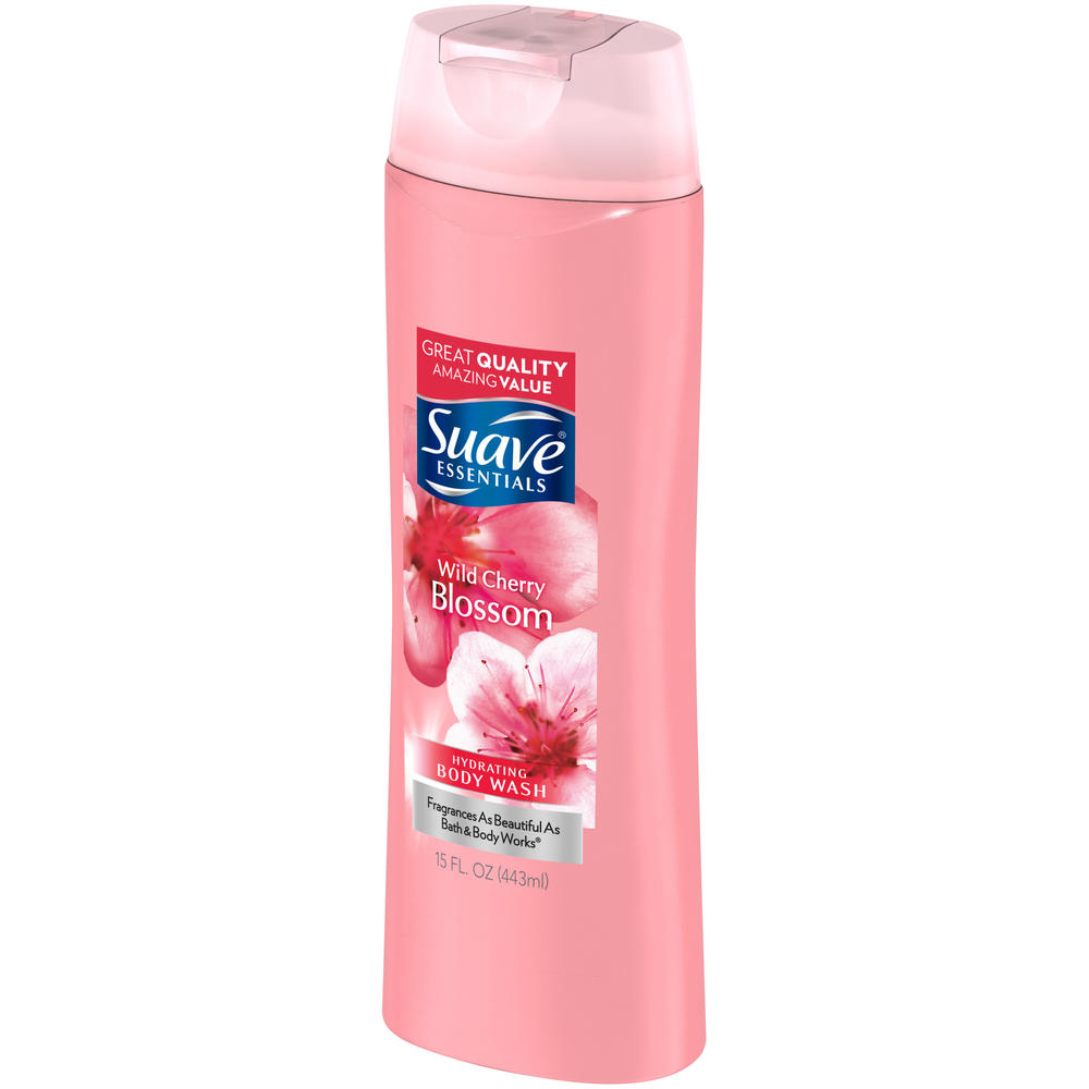 Suave Naturals Body Wash, Indulgent, Wild Cherry Blossom, 12 fl oz (355 ml)