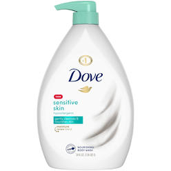 Dove Hypoallergenic Body Wash To Moisturize Sensitive Skin Body Wash For Sensitive Skin Sulfate And Paraben Free 34oz
