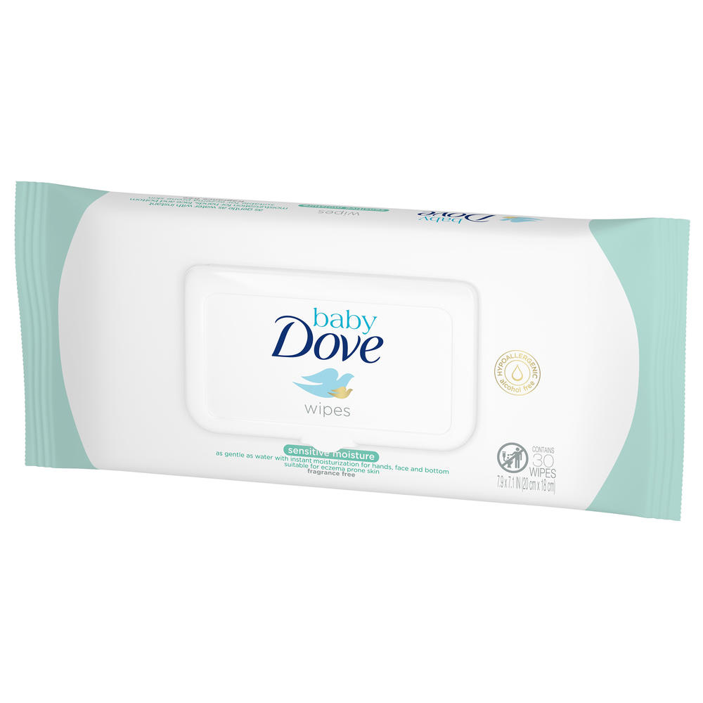 Dove Baby  Sensitive Moisture Wipes 30 ct