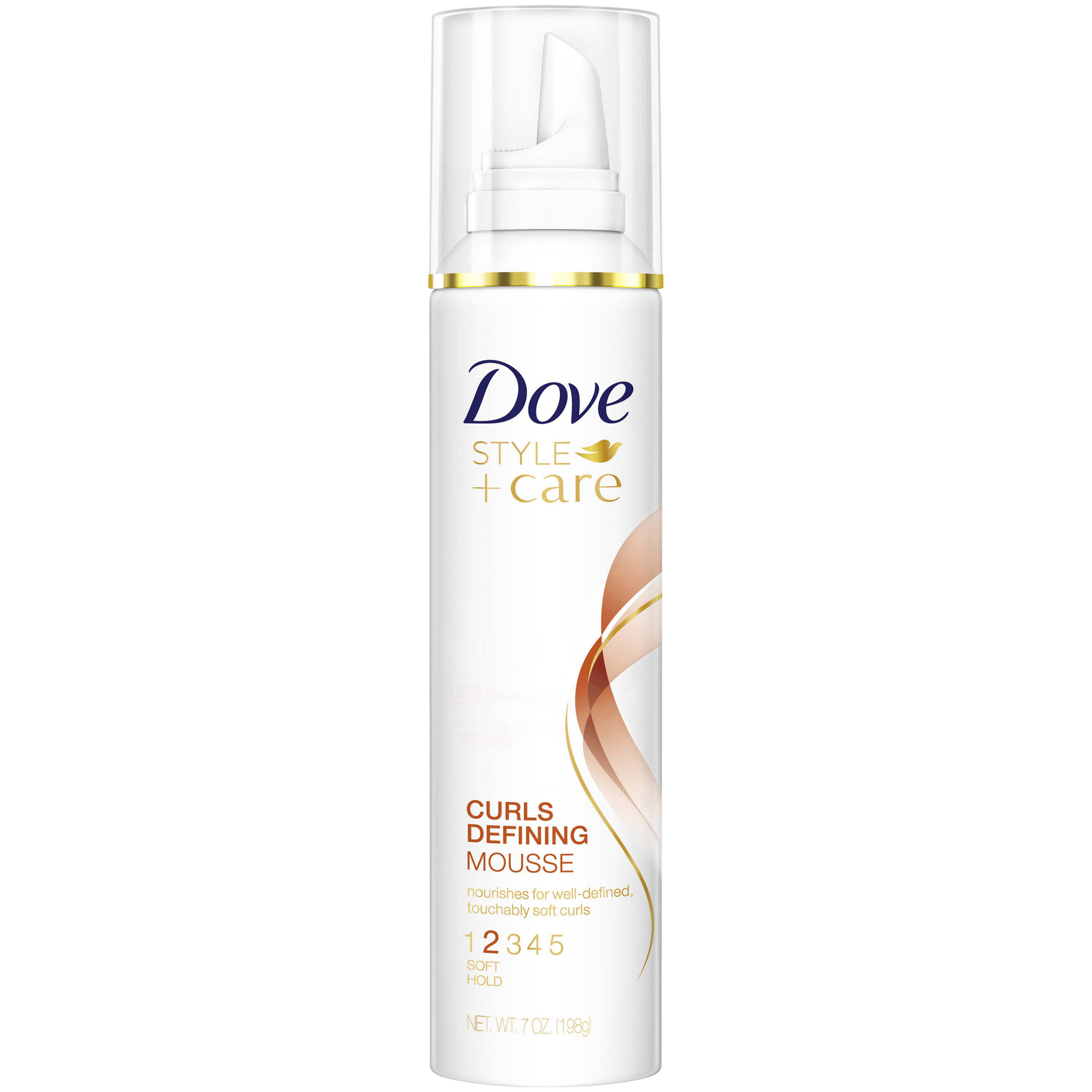Dove Hair Therapy Nourishing Curls Style+Care&#8482; Whipped Cream Mouse 7 oz.