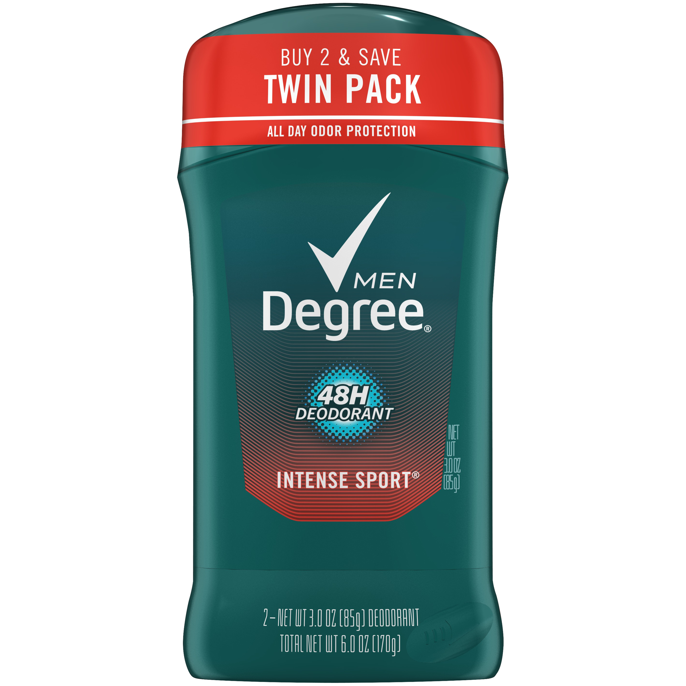 Degree Deodorant, Solid, Intense Sport, 6 oz (170 g )