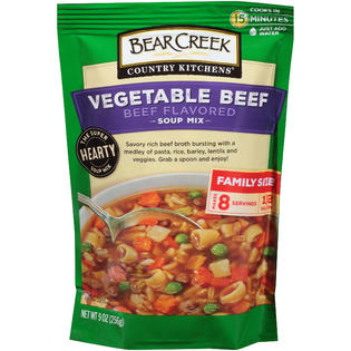 Bear Creek Country  Kitchens   Vegetable  Beef Soup  Mix 9 Oz 