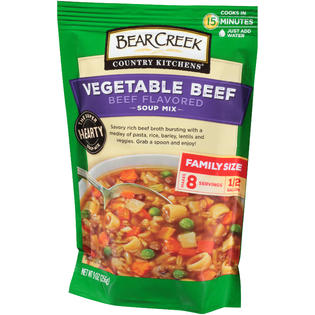 Bear Creek Country  Kitchens   Vegetable  Beef Soup  Mix 9 Oz 